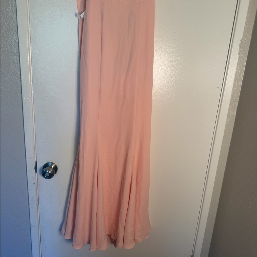 Fame and Partners Blush Pink Prom Dress - Picture 3 of 11
